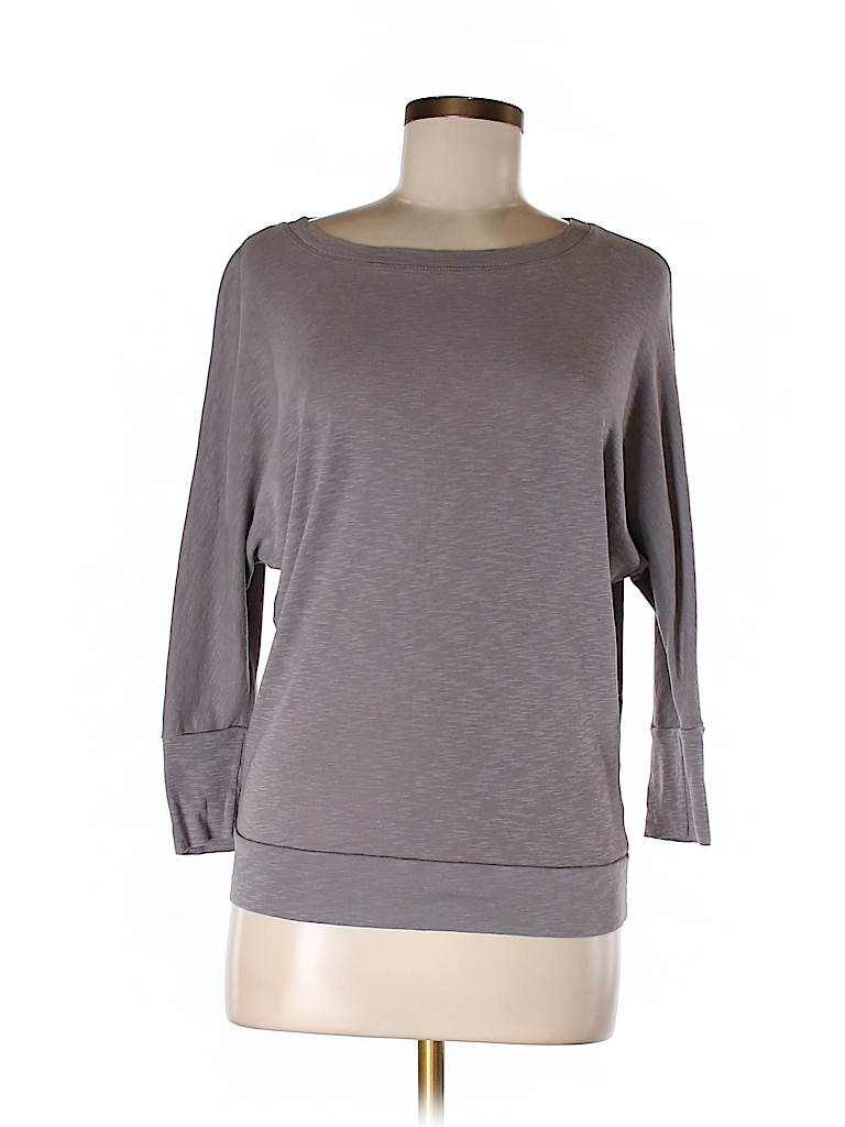 Cynthia Rowley TJX Solid Gray Pullover Sweater Size M - 77% off | thredUP