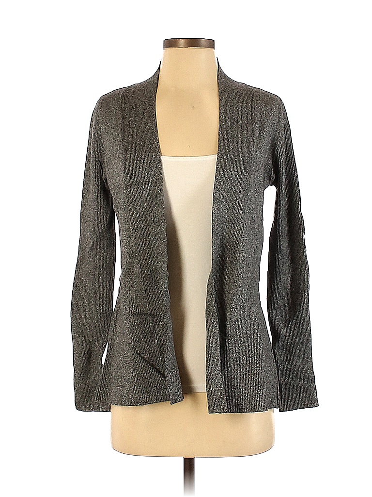 Dana Buchman Color Block Gray Cardigan Size S - 93% off | thredUP
