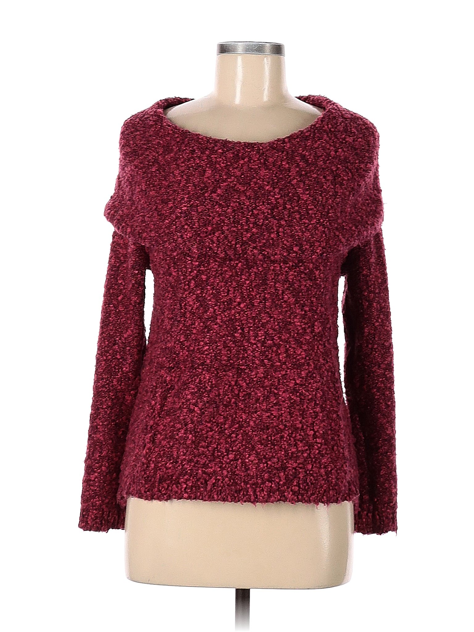 Peck & Peck Maroon Burgundy Pullover Sweater Size M - 74% off | thredUP