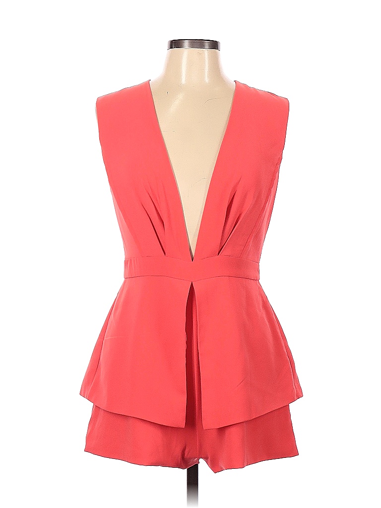 Mustard Seed Solid Pink Romper Size L 27 off thredUP