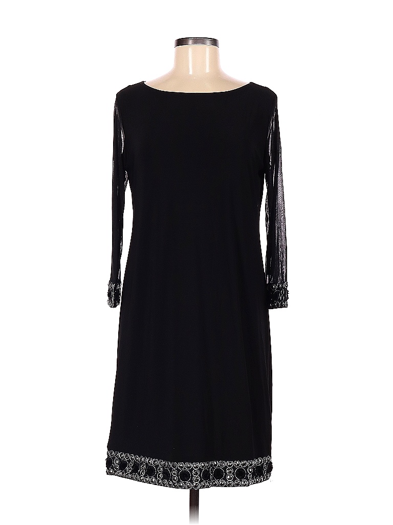 Tiana B. Solid Black Cocktail Dress Size 6 - 87% off | thredUP