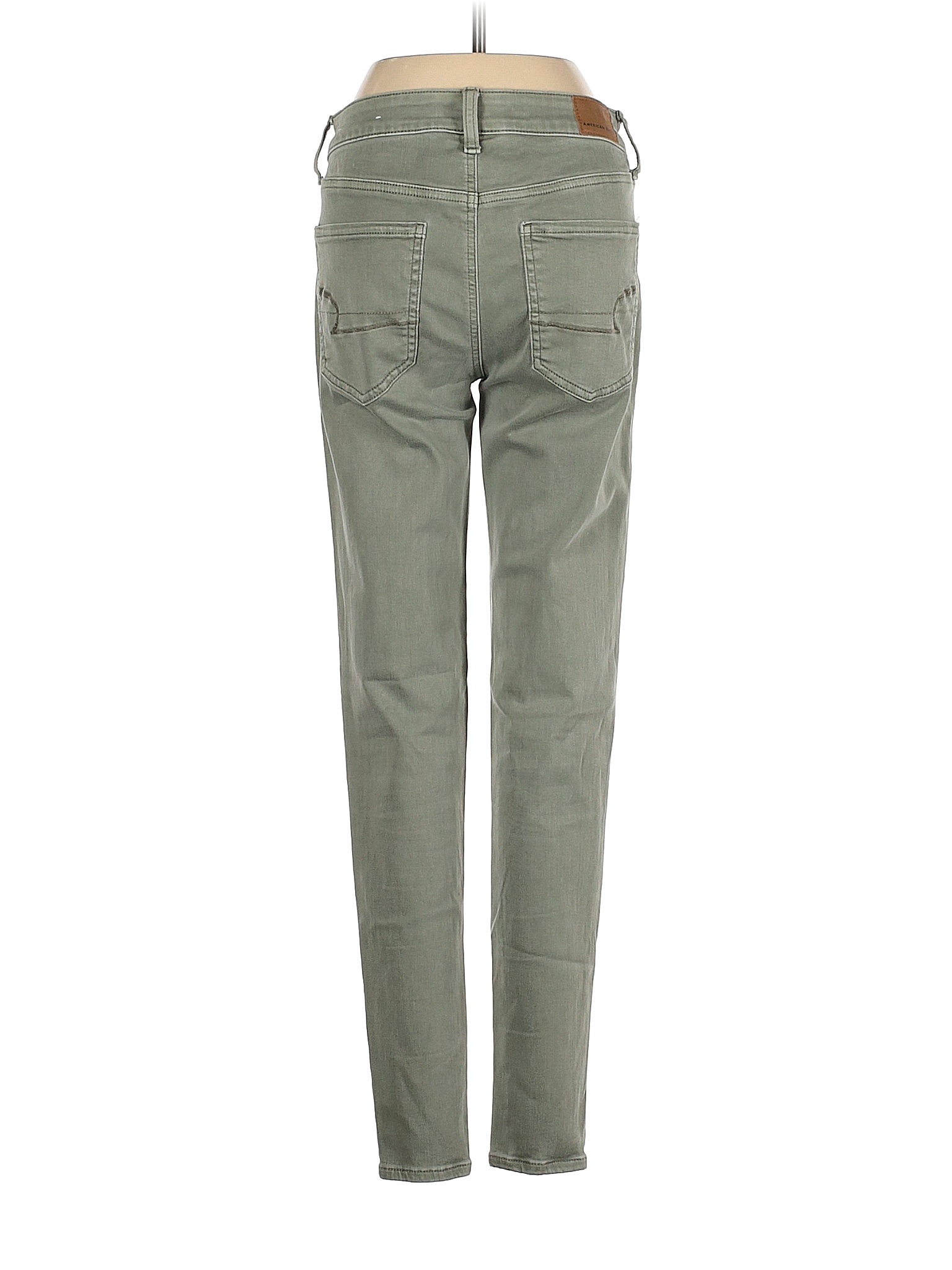 american eagle jeans green