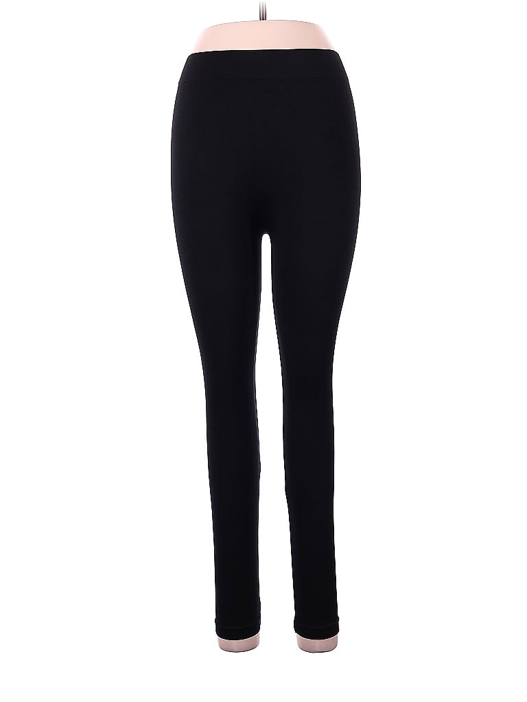 Pre-owned Assorted Brands Leggings In Black