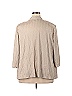 Alex Evenings 100% Polyester Tan Long Sleeve Blouse Size 3X (Plus) - photo 2