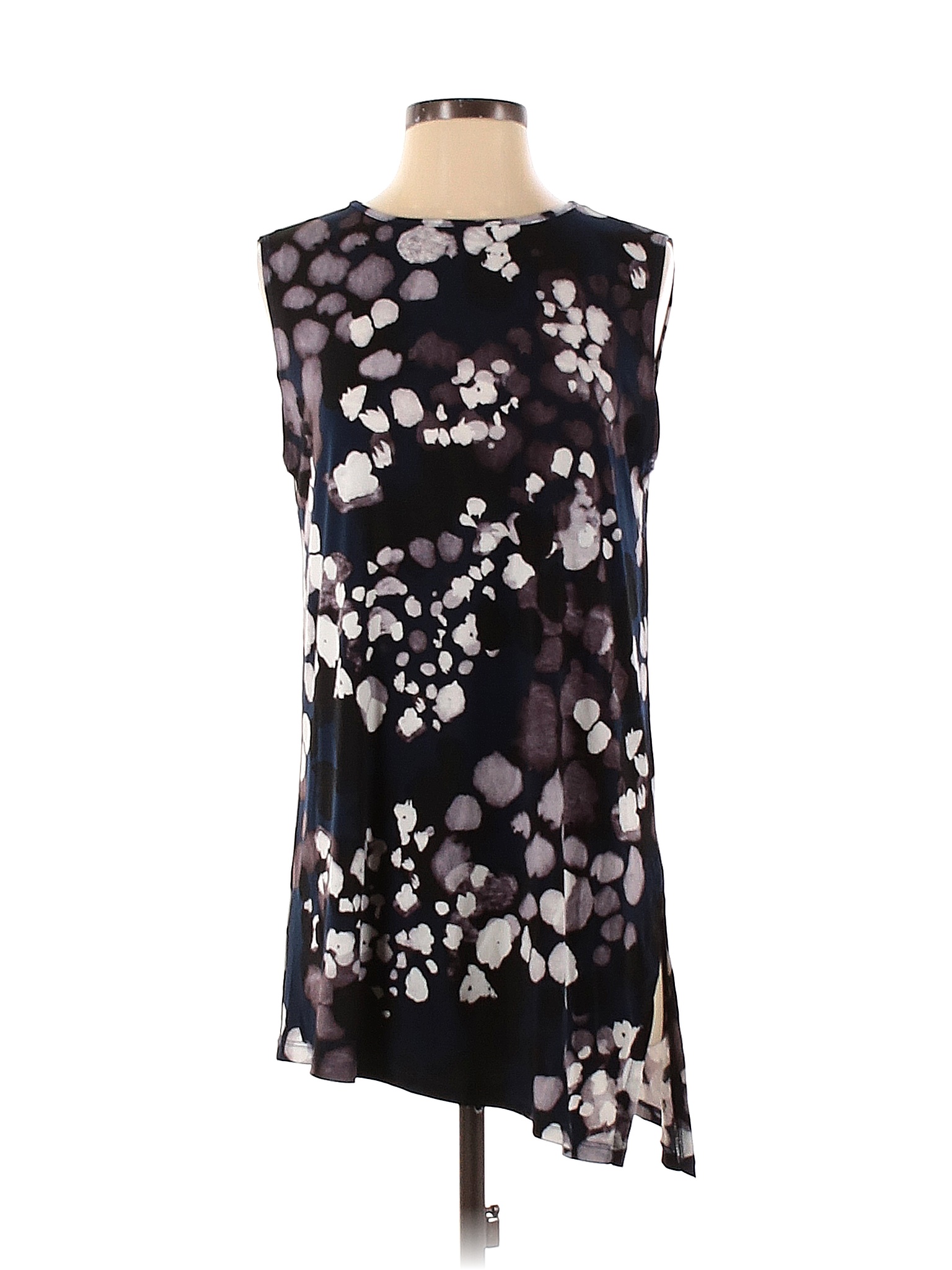 Clara Sun Woo Floral Black Tank Top Size XS - 70% off | thredUP