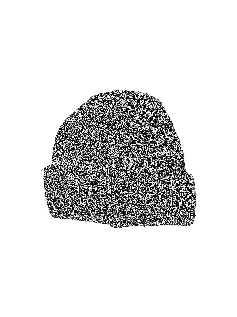 Pre-owned Unbranded Beanie Hat In Gray