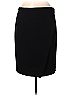 J.Crew 100% Polyester Solid Black Casual Skirt Size 6 - photo 1