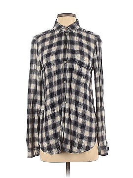 American Eagle Outfitters Long Sleeve Button-Down Shirt (view 1)