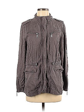Tencel Lyocell Gray Purple Jacket 