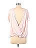 A. Ok Coevolution Pink Short Sleeve Top Size M - photo 2