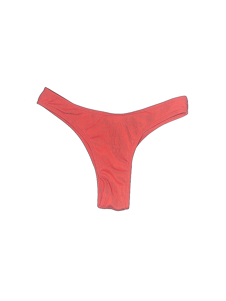 Shein Solid Pink Red Swimsuit Bottoms Size S 53 off thredUP
