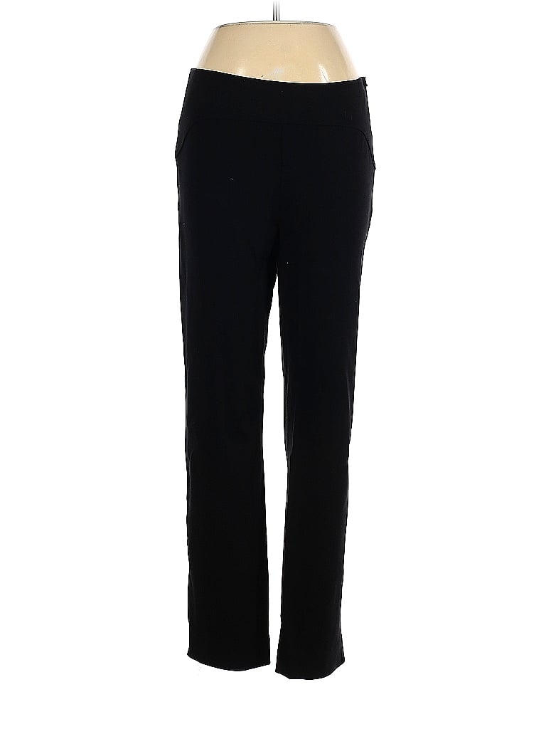 Magaschoni Solid Black Dress Pants Size 8 - 95% off | thredUP