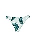 Zaful Tropical Graphic Green Blue Swimsuit Bottoms Size 6 - photo 2