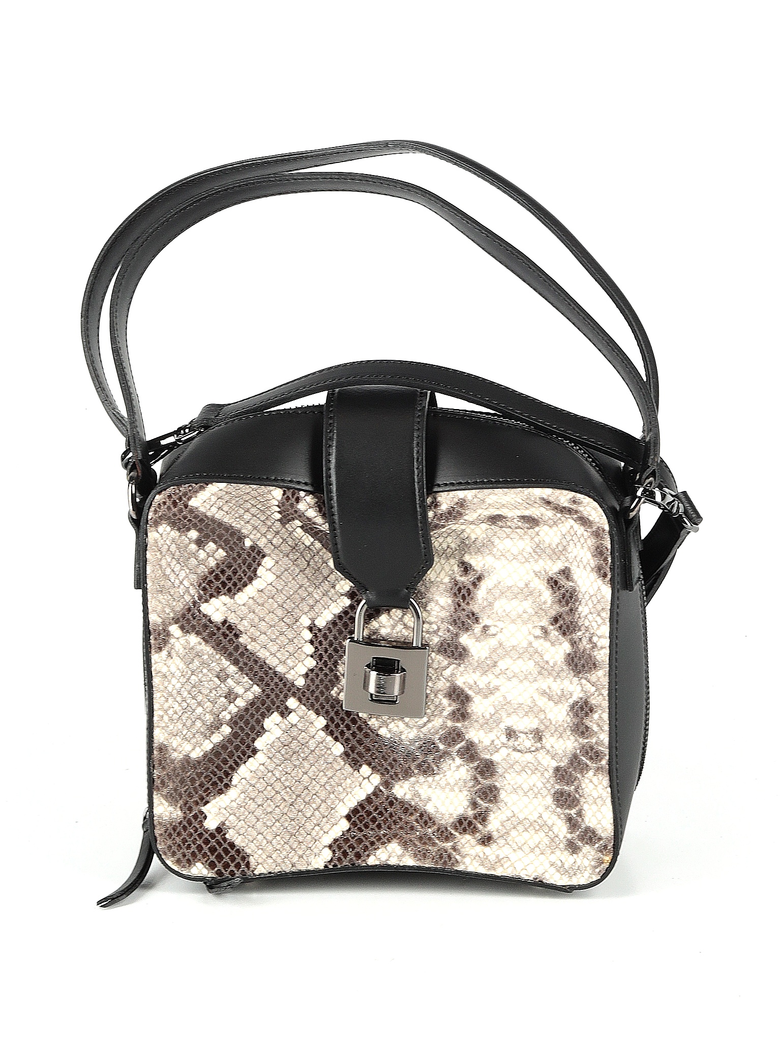 massimo dutti straw bolsa