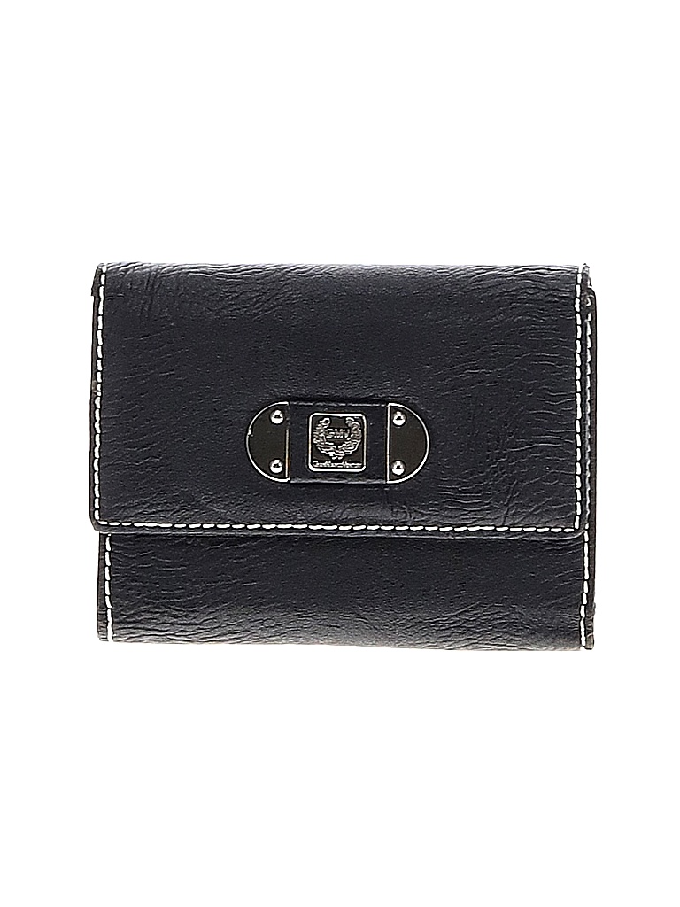 Gian Marco Venturi Solid Black Wallet One Size - 88% off | thredUP