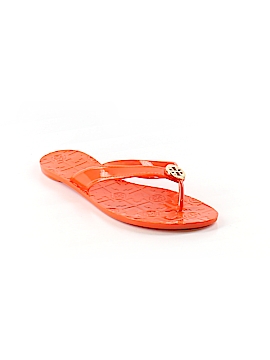 Tory Burch Solid Orange Sandals Size 9 - 80% off | thredUP