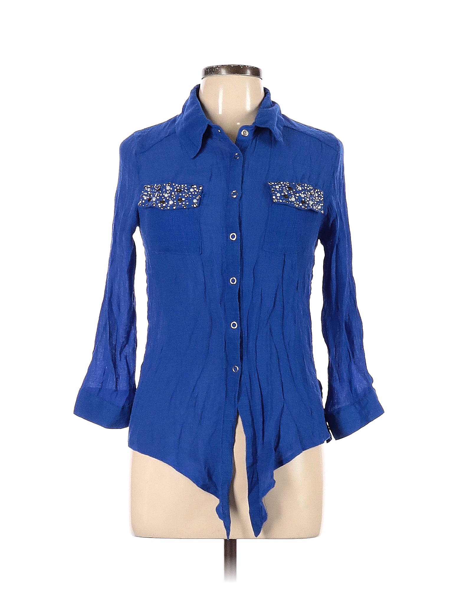 Bl^nk London long sleeve blouse / Size S / EUC