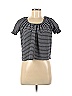 Madewell Black Blue Short Sleeve Top Size XXS - photo 1