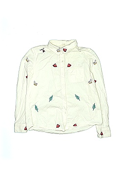 Puella Long Sleeve Button-Down Shirt (view 1)