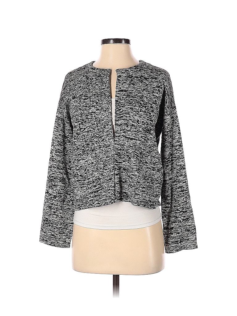 Eileen Fisher Gray Silk Cardigan Size S - 77% off | thredUP