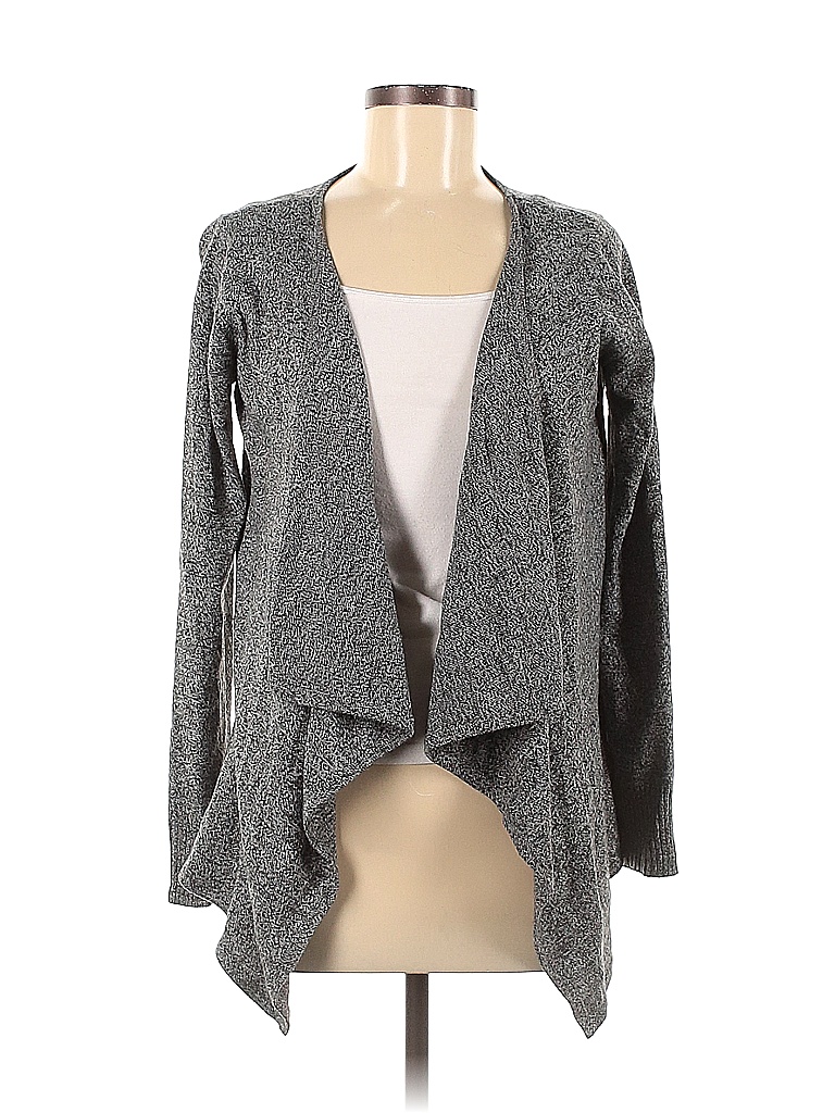 AB Studio 100% Acrylic Solid Color Block Gray Cardigan Size M - 88% off ...