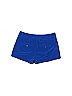 Express Solid Blue Shorts Size 4 - photo 2