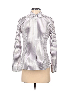 Ann Taylor LOFT Outlet Long Sleeve Button-Down Shirt (view 1)