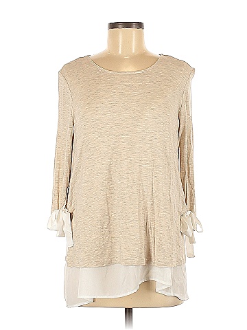 Pebble and Stone 3/4 Sleeve Top (view 1)