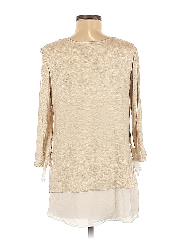 Pebble and Stone 3/4 Sleeve Top (view 2)