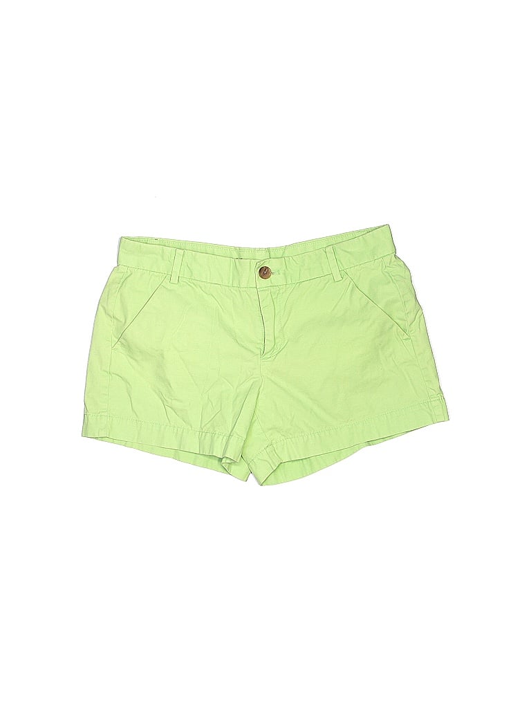 Gap 100% Cotton Solid Green Khaki Shorts Size 2 - photo 1