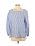 Richards Blue Long Sleeve Blouse Size 5 - photo 1