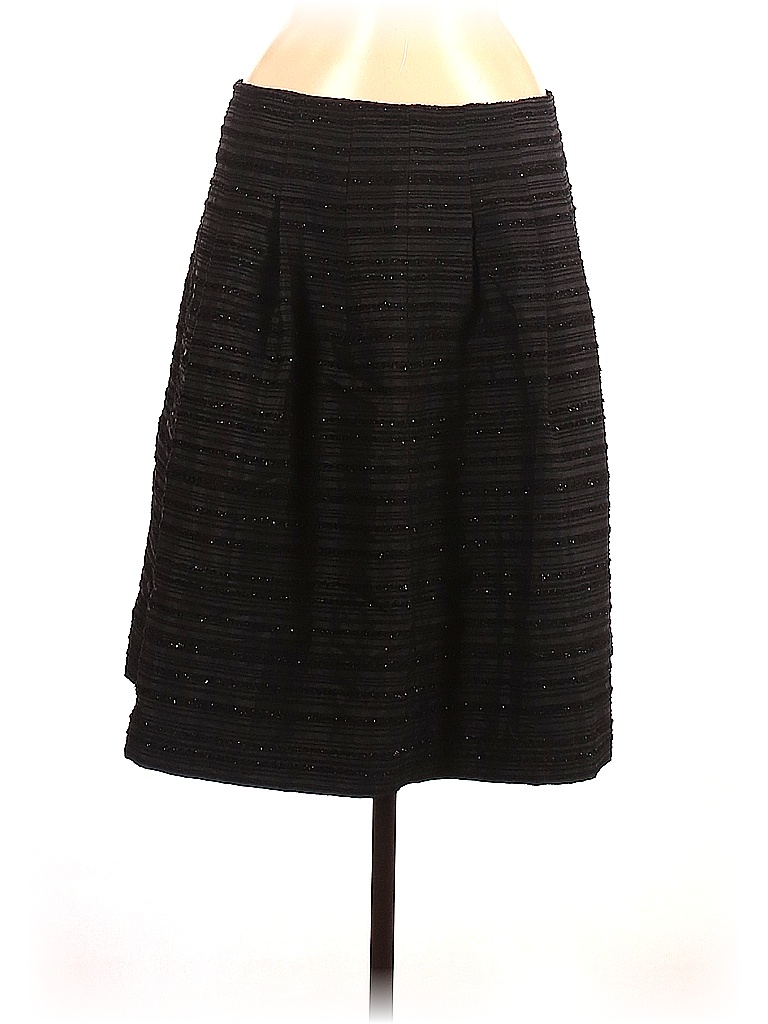 Talbots Solid Tweed Black Formal Skirt Size 8 (Petite) 88 off thredUP