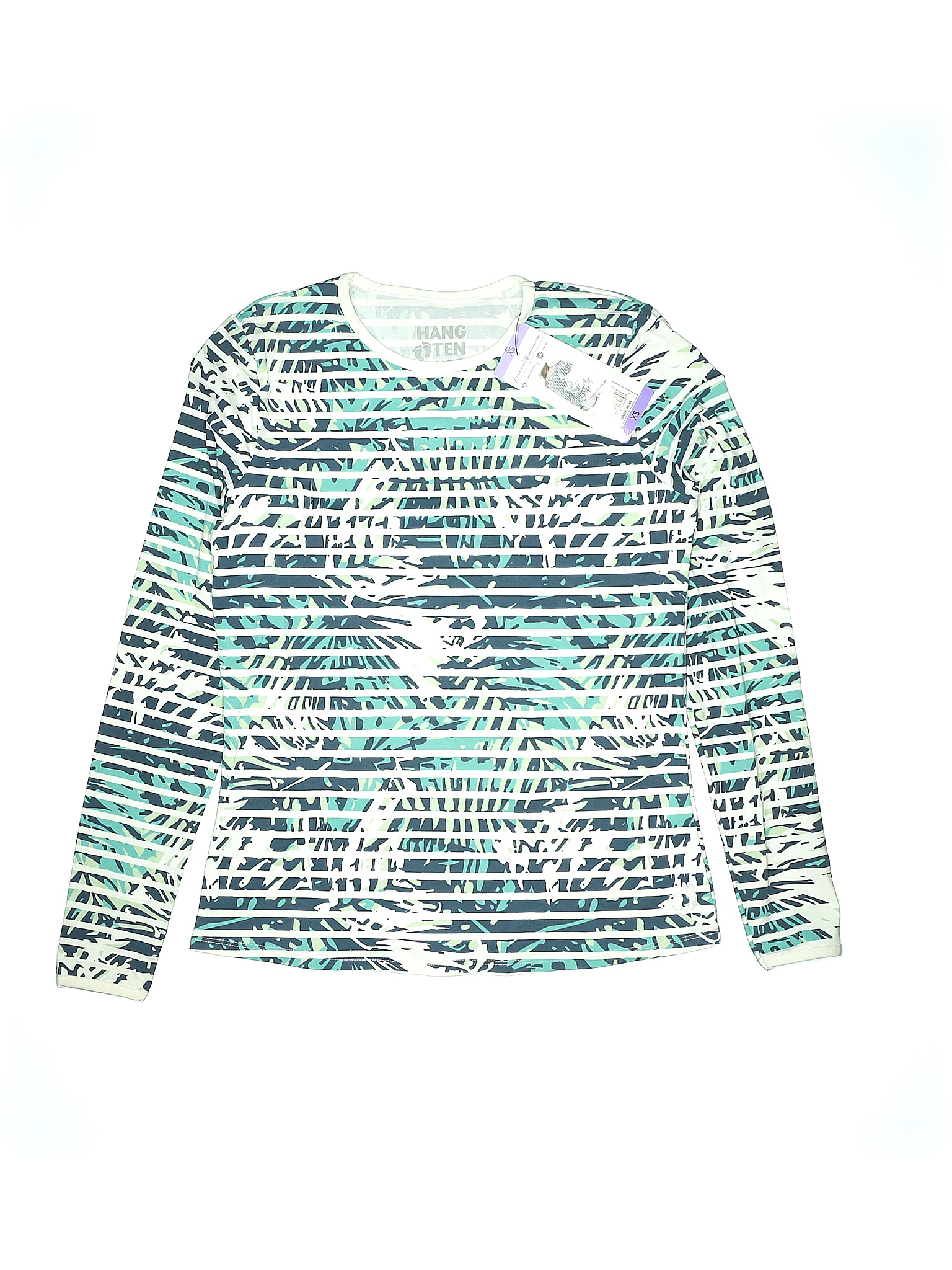 Hang Ten Multi Color Teal Rash Guard Size XS - 80% off | thredUP