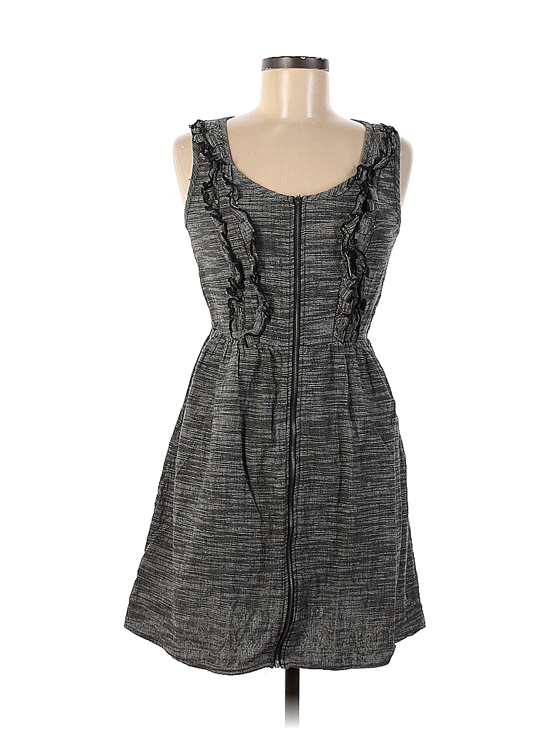 Fishbowl Clothing Gray Casual Dress Size M - photo 1