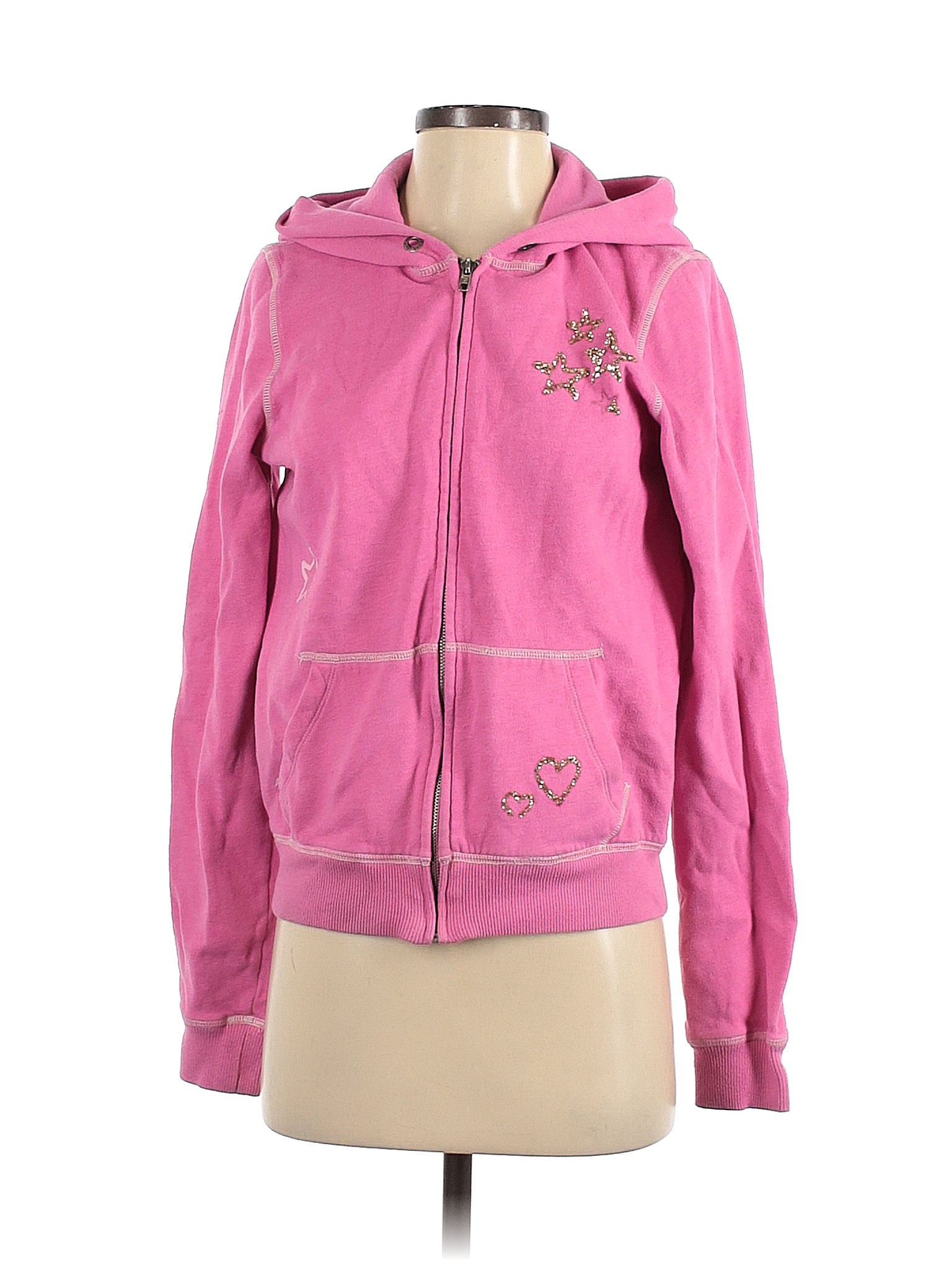 Secret Pink Pink Zip Up Hoodie 
