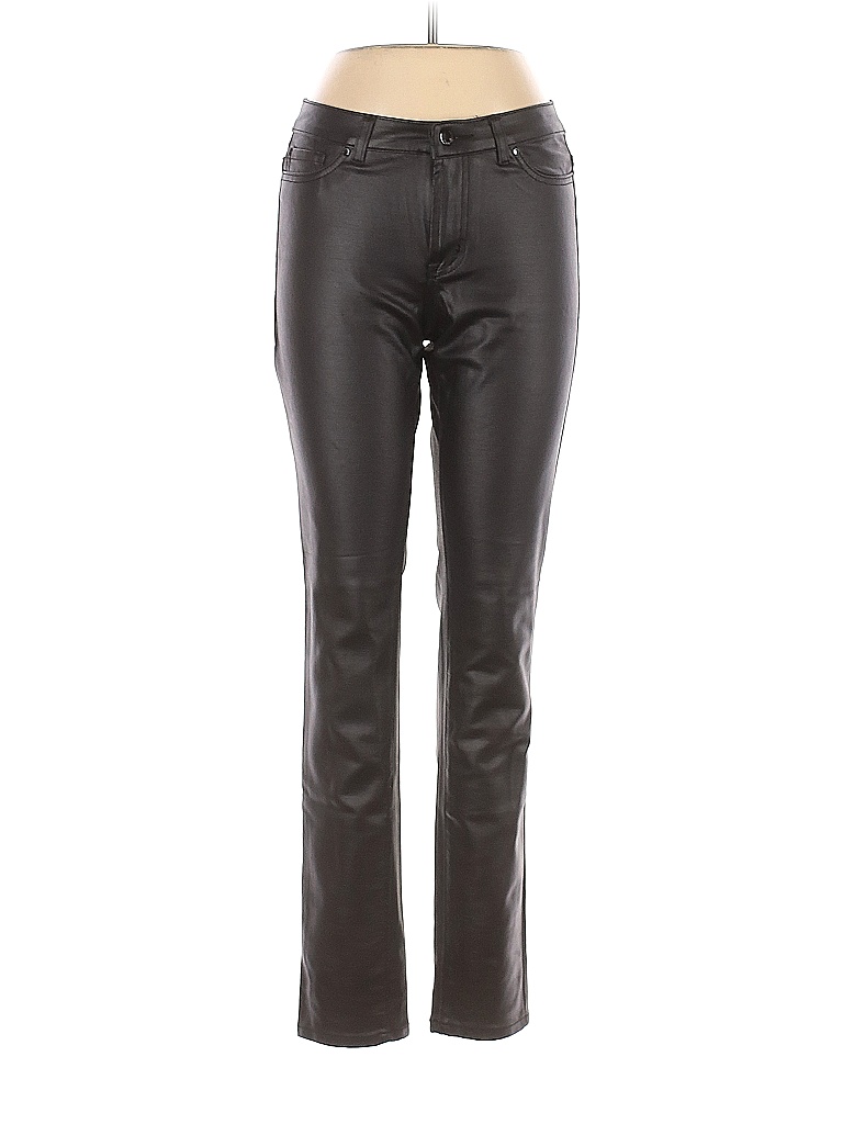 Cielo Jeans USA Solid Black Faux Leather Pants Size 7 - 76% off | thredUP