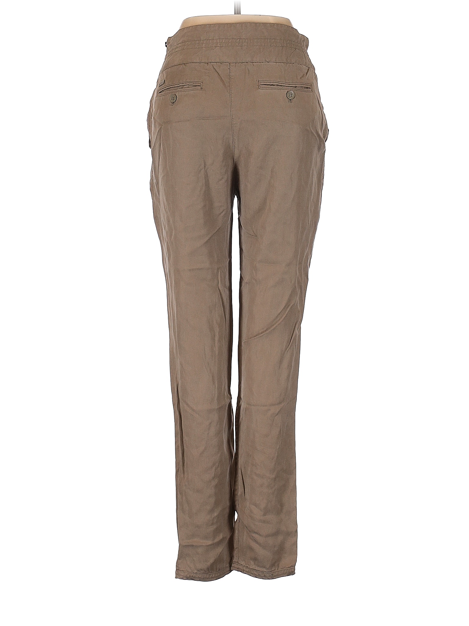 Monoprix Autre Ton Brown Casual Pants 