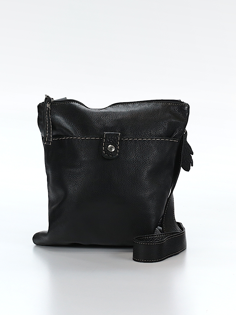 Roots Leather Crossbody Bag - 55% off only on thredUP