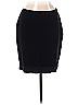 Ann Taylor Solid Black Casual Skirt Size 10 - photo 1