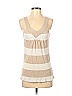 Splendid 100% Rayon Tan Sleeveless Blouse Size XS - photo 1