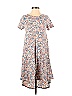 Lularoe Floral Paisley Gray Casual Dress Size XXS - photo 1