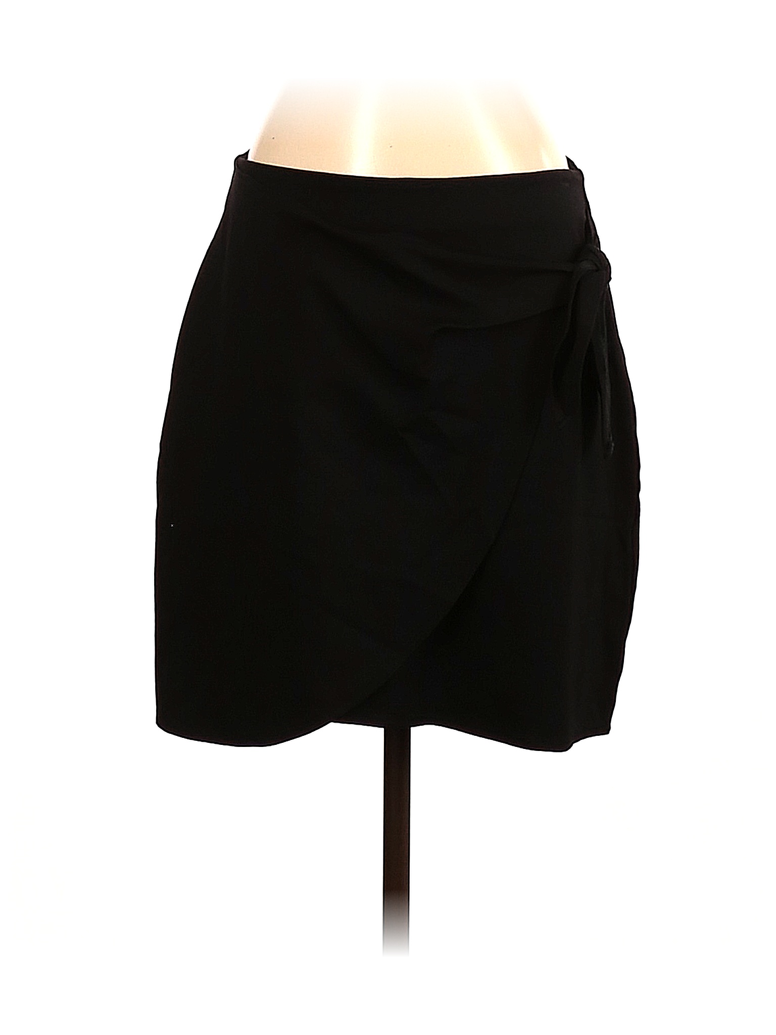 Ann Taylor LOFT Solid Black Casual Skirt Size M - 86% Off | ThredUP