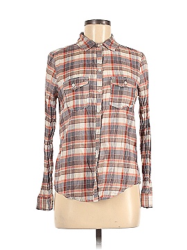 Rubbish Long Sleeve Button-Down Shirt (view 1)