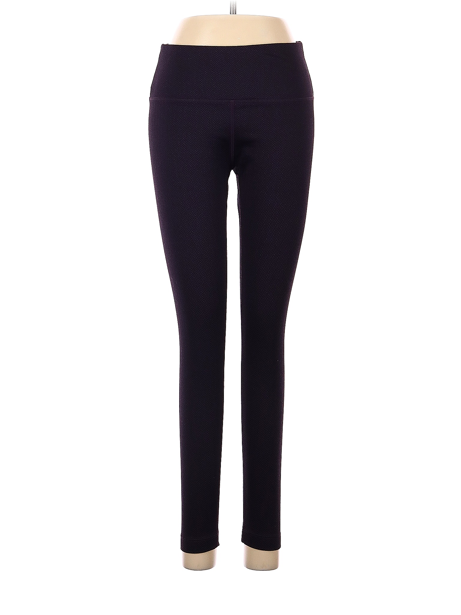 Mondetta Black Burgundy Yoga Pants Size M - 80% off | thredUP