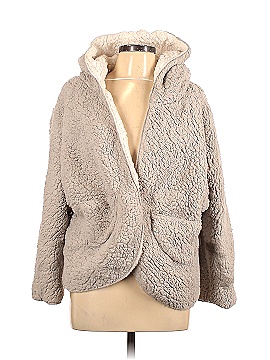 sweet rain fuzzy jacket