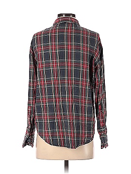 Topshop Long Sleeve Button-Down Shirt (view 2)