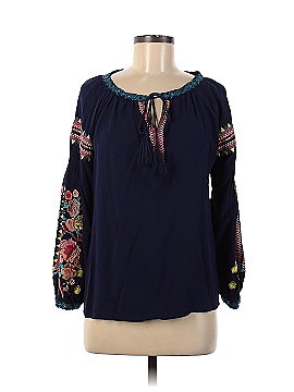 Solitaire Long Sleeve Blouse (view 1)