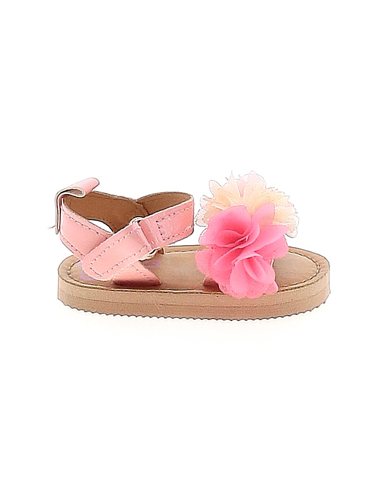 143 Girl Solid Pink Sandals Size 1 75 off thredUP