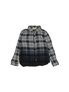 Kind Is Cool Long Sleeve Button-Down Shirt (view 1)