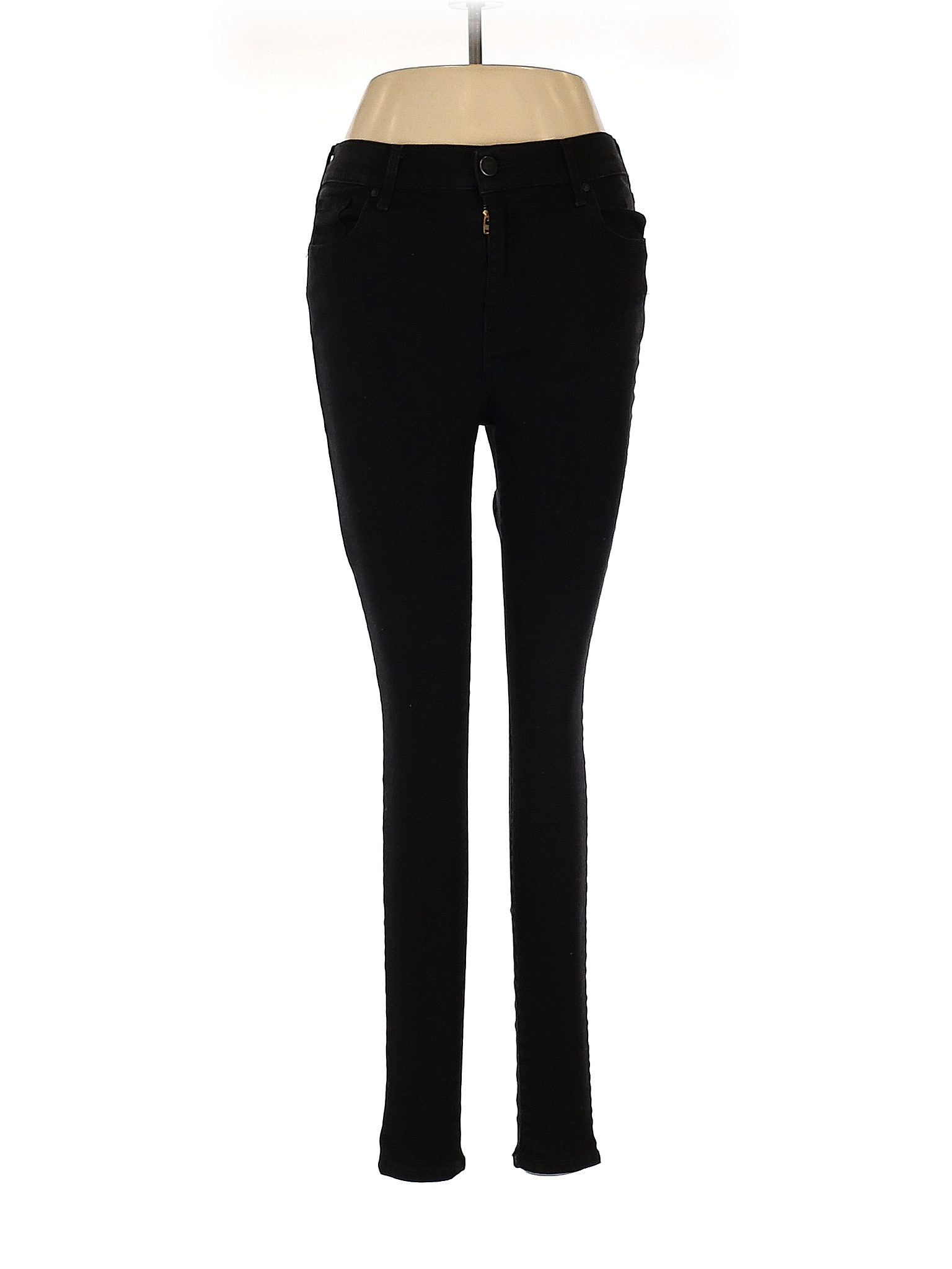 Mott & Bow Solid Black Jeans Size 3 - 70% off | thredUP